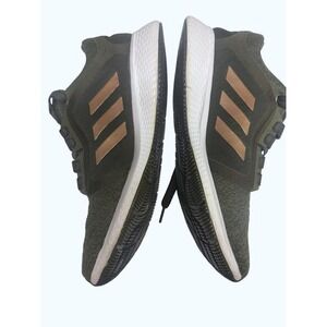 Adidas Edge Lux 4 Womens Running Shoes Olive Green Rose Gold Size 11.5